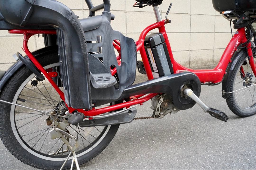 電動自転車 ブリヂストン 20インチ 子供乗せ アシスト 中古 032801