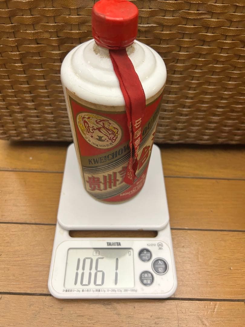 新品未開封 中国古酒 貴州茅台酒 マオタイ酒 天女ラベル 1980年代