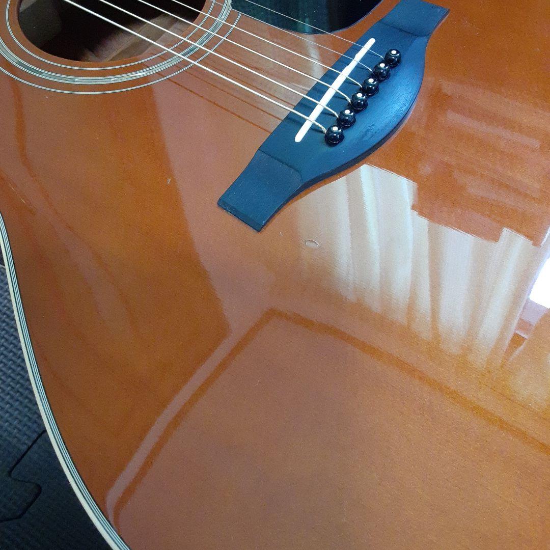 キズあり　おすすめ　エレアコYamaha LL6Tアコースティックギターブラウン