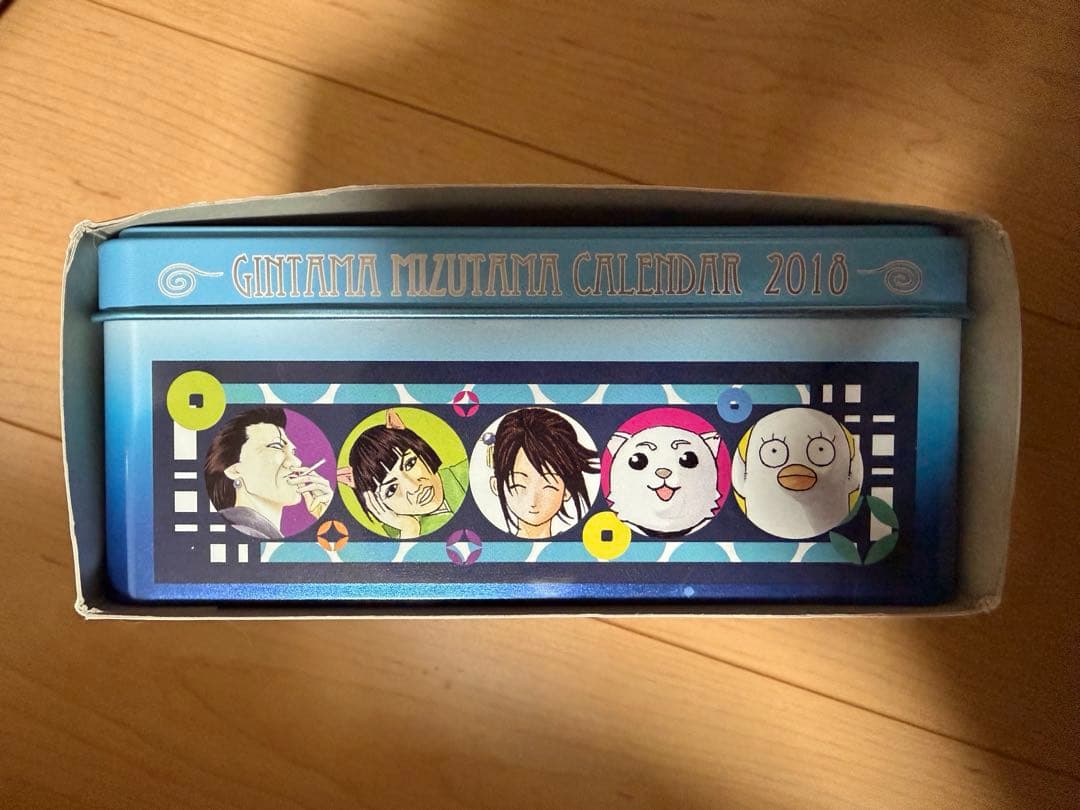 レア！銀魂 コミックカレンダー2018缶入り日めくり～水魂カレンダー～