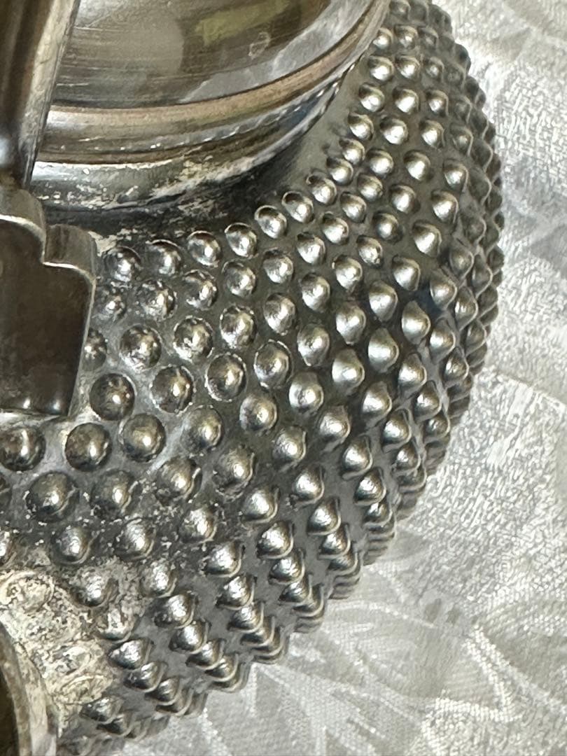 銀瓶　あられ　茶道具　純銀