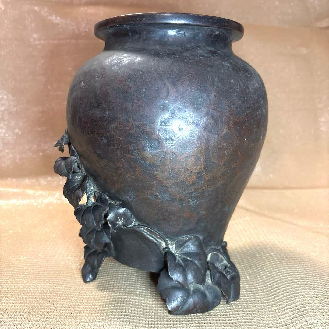 薄端▫️勝雲 六家勝太郎 ▫️花器 花瓶 花入 華道具▫️高岡銅器 骨董品▫️送料込