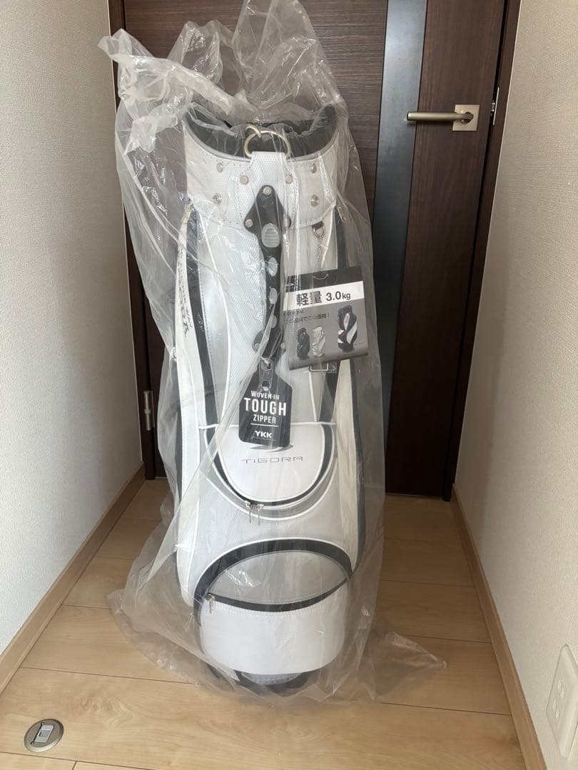 TIGORA ゴルフバック　ホワイト