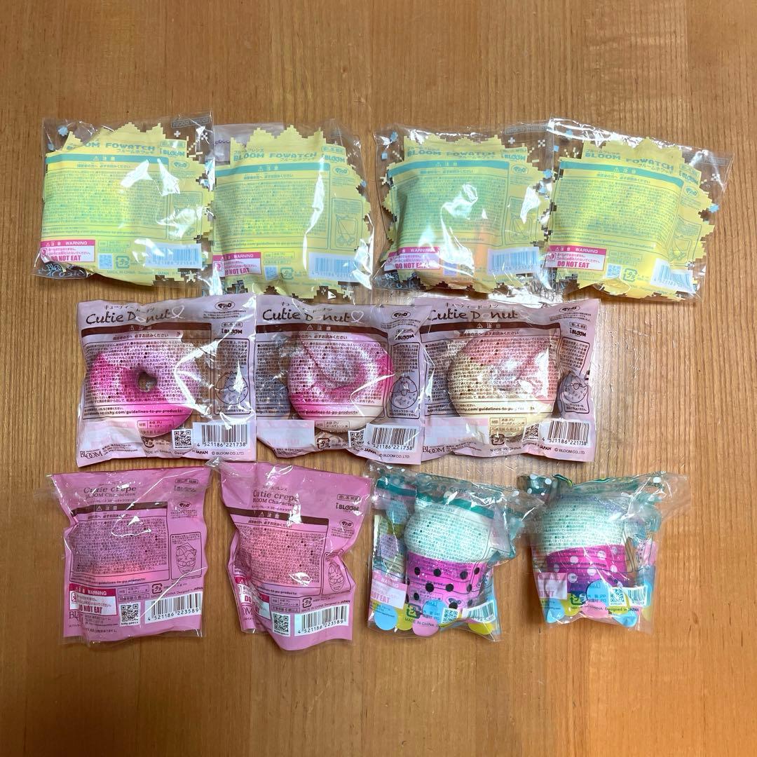スクイーズ　ホワッチ　ドーナツ　クレープ　タピオカ　ibloom squishy