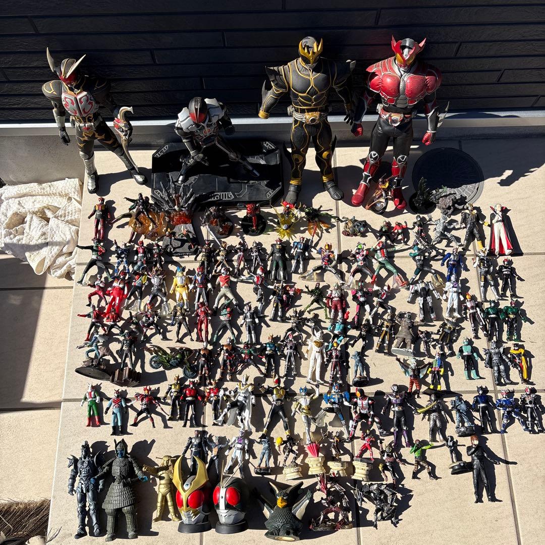 仮面ライダー フィギュアセット 約100体以上