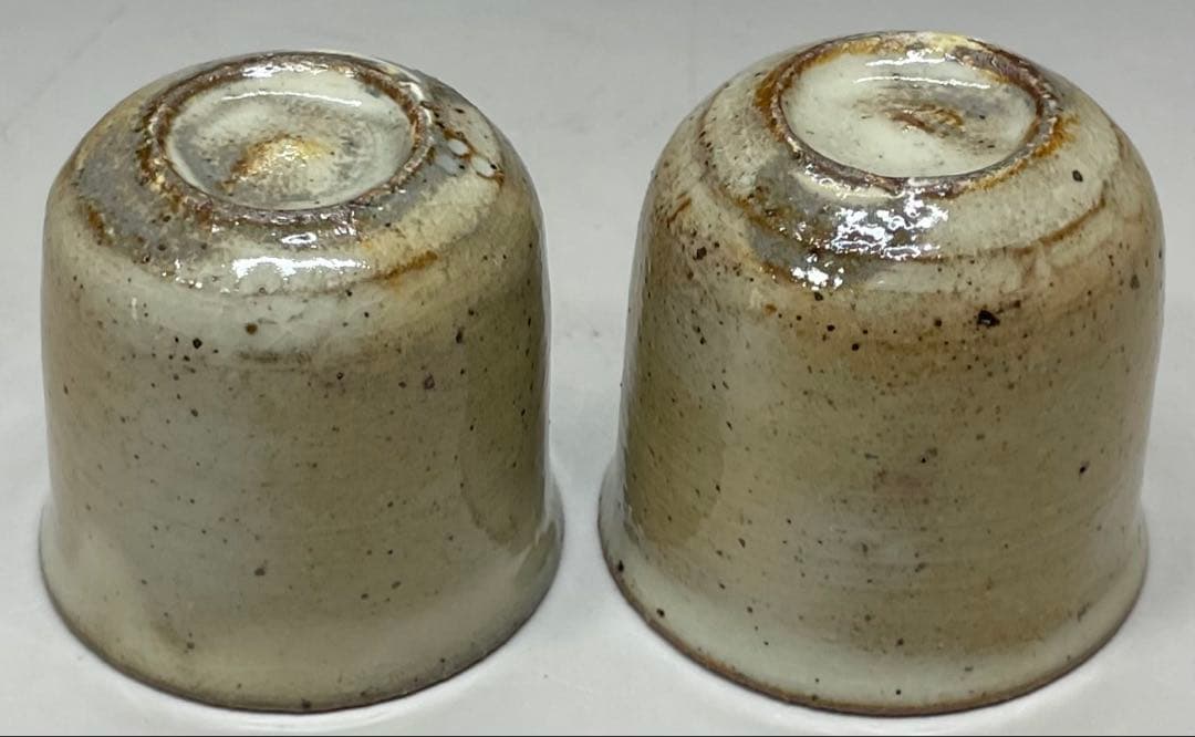 十三代　中里太郎右衛門　徳利　ぐい呑 2客　絵唐津　酒器　Ka802