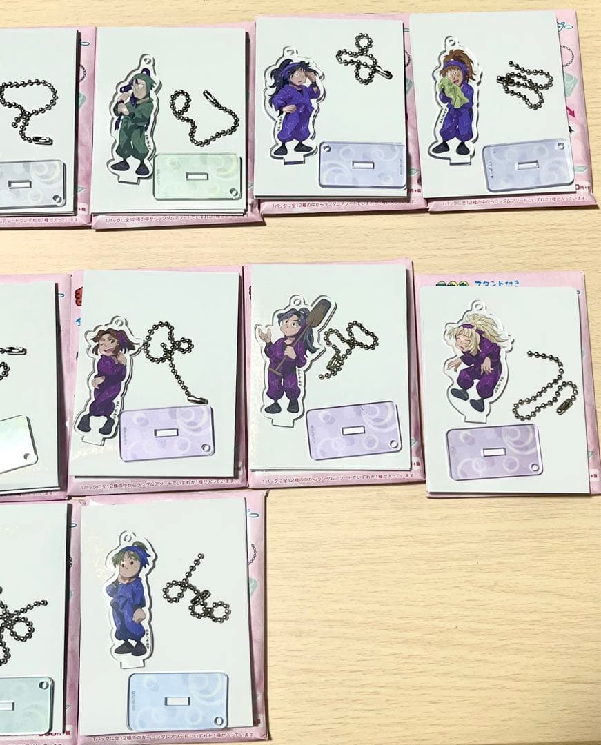 忍たま乱太郎 忍術学園 雨 アクリルスタンド　アクリルキーホルダー