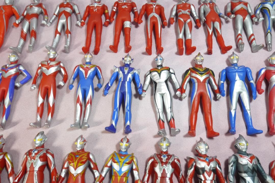 ウルトラヒーローシリーズ800サイズ　新金型ソフビ　48体セット