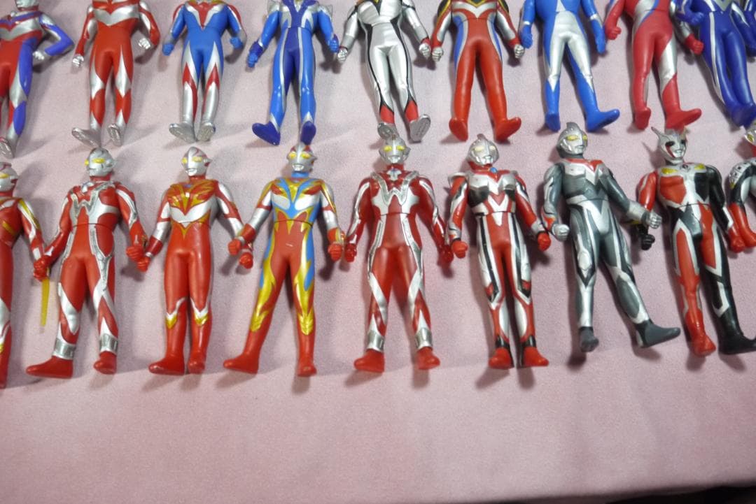 ウルトラヒーローシリーズ800サイズ　新金型ソフビ　48体セット