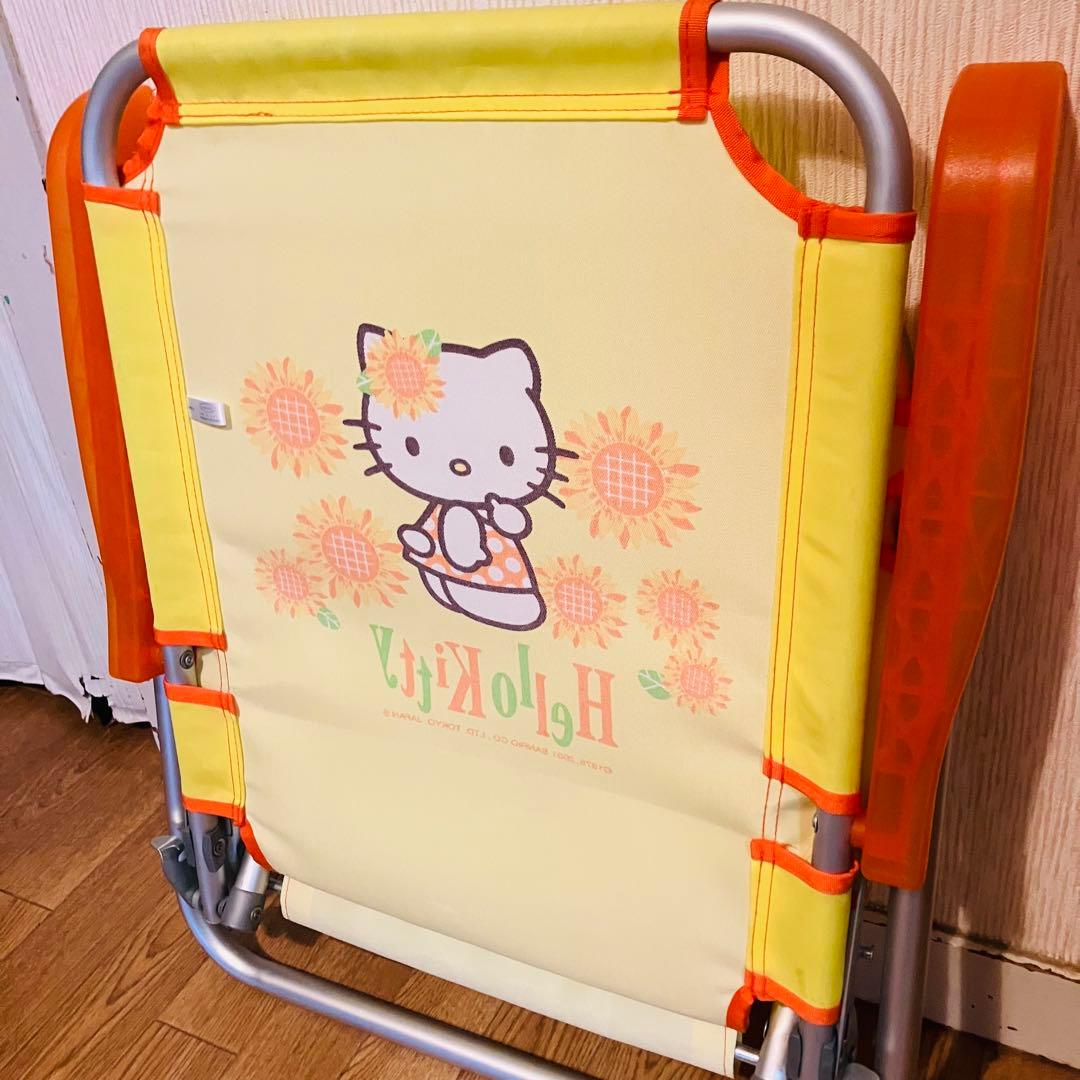 美品　激レア　ハローキティ アウトドアチェア　折り畳み椅子　2001