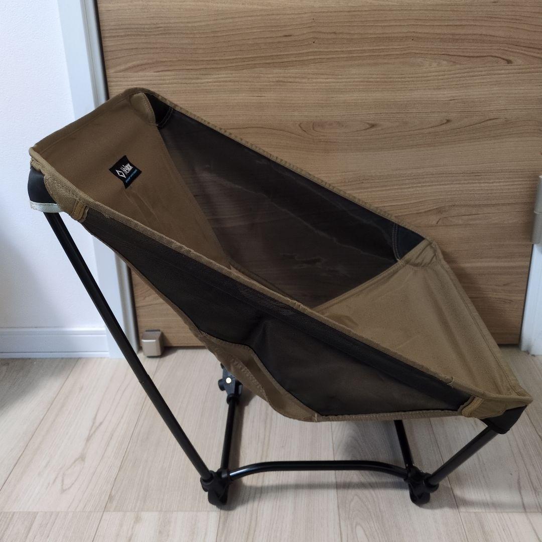 Helinox　ヘリノックス　グラウンドチェア　ロータイプ　コヨーテタン