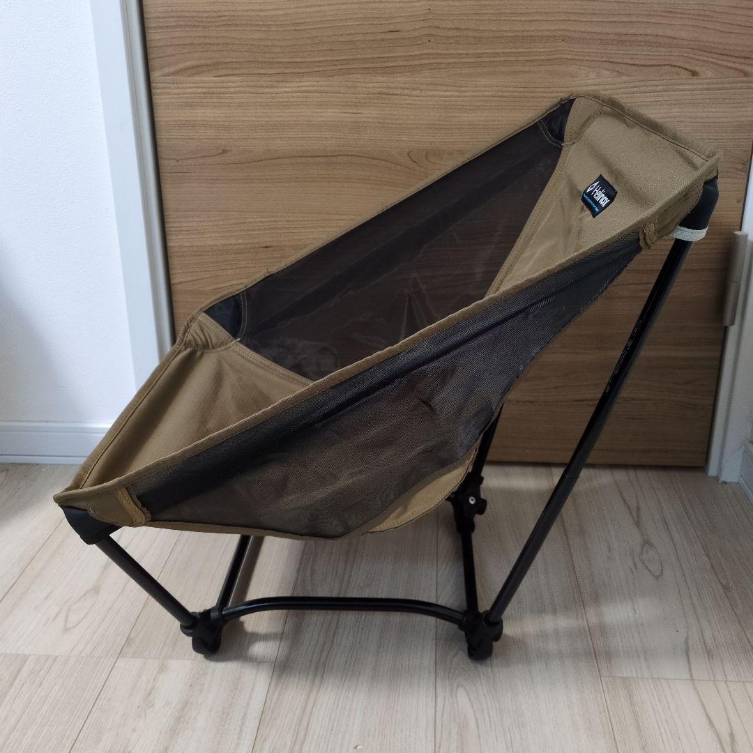 Helinox　ヘリノックス　グラウンドチェア　ロータイプ　コヨーテタン