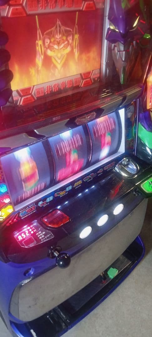 送料込　パチスロ　実機　エヴァンゲリオン　魂の軌跡　アミューズ　ゲーム