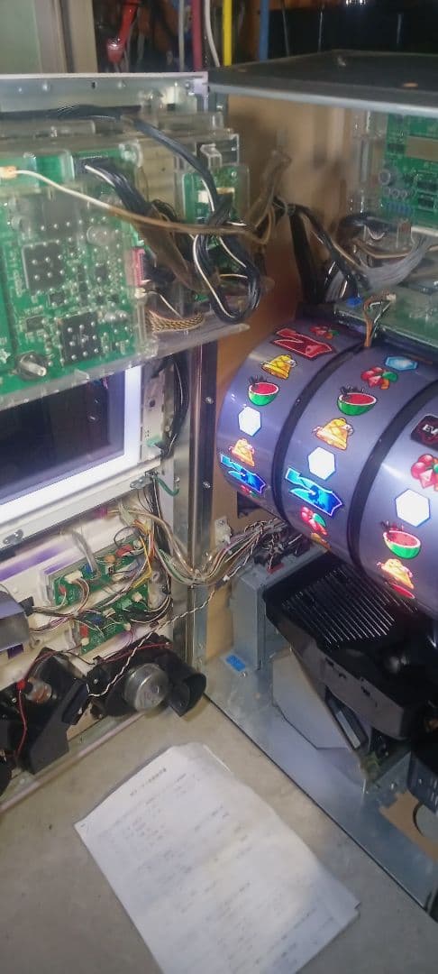 送料込　パチスロ　実機　エヴァンゲリオン　魂の軌跡　アミューズ　ゲーム