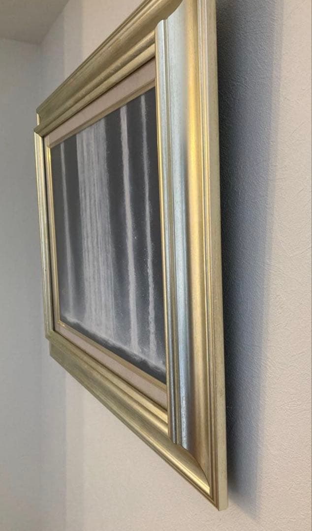 千住博 共シール「ウォーターフォール」肉筆保証/表サイン有り