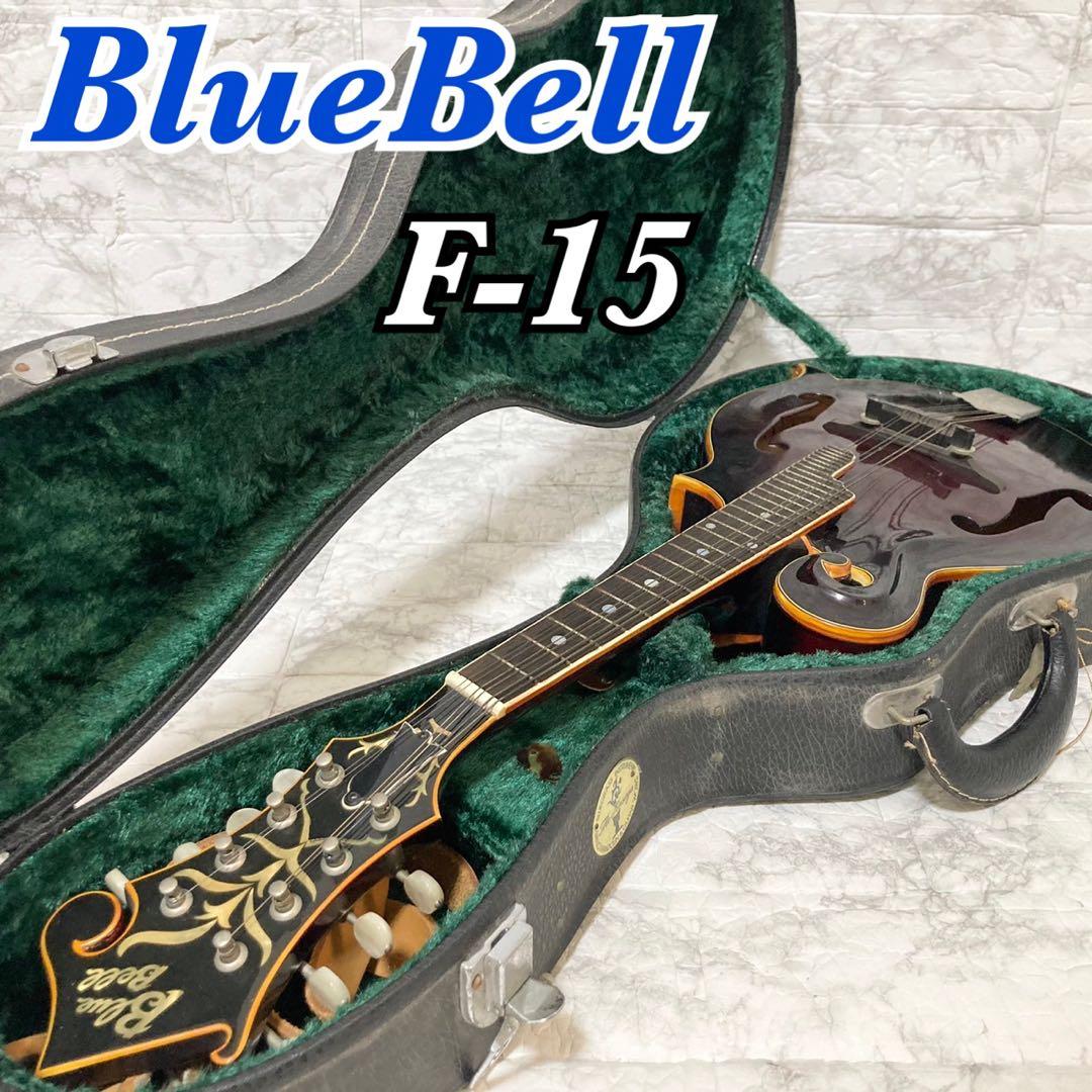 【希少】BlueBell フラットマンドリン 高級 F-15 小坂部氏サインあり