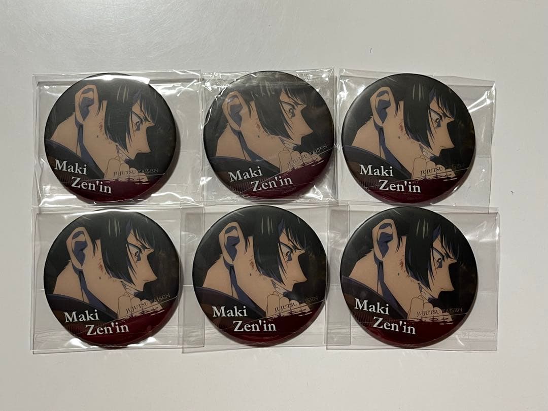 バラ可 呪術廻戦 名場面缶バッジ セット