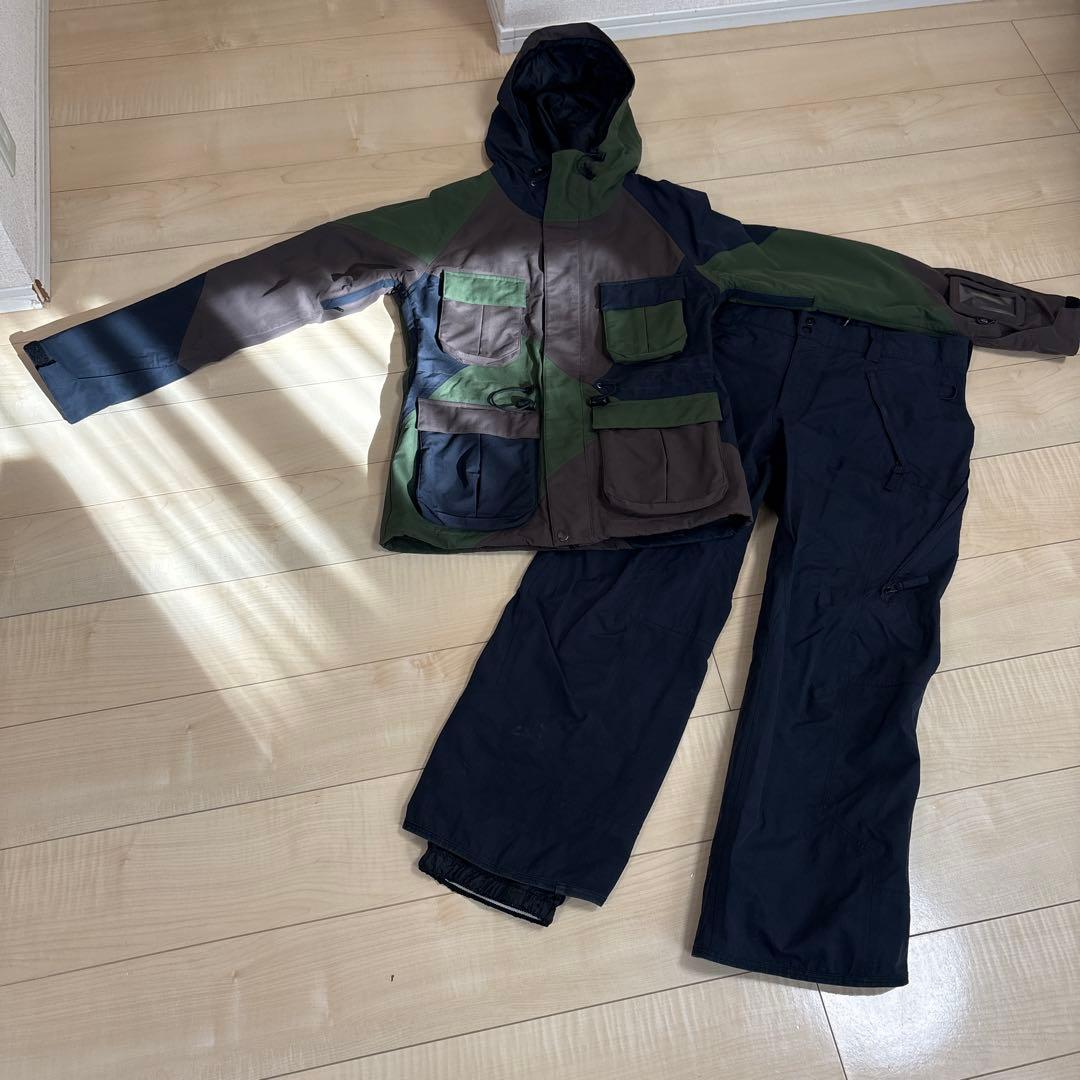 glamb オリーブグリーン スキー、スノーボードウェア