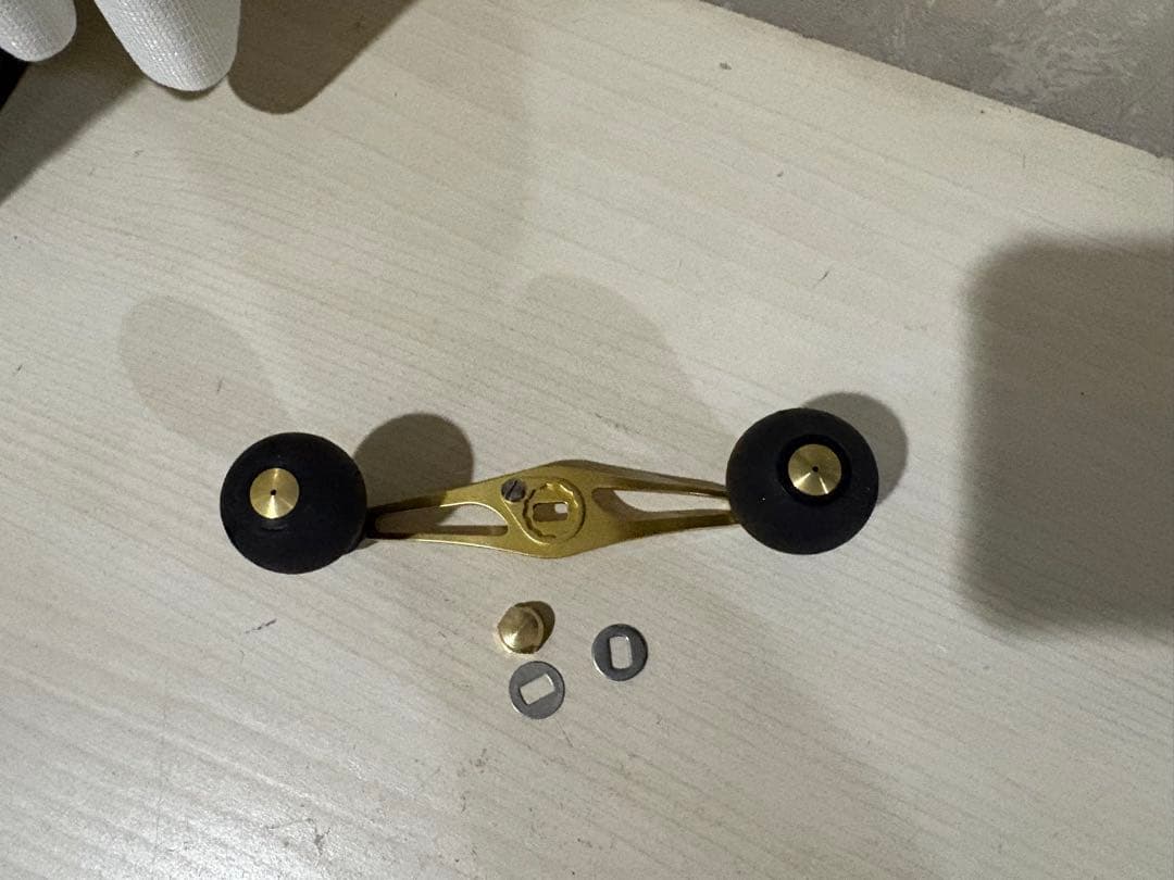 ★☆アベイル製 オフセットジュラルミンハンドル 96mm 超美品