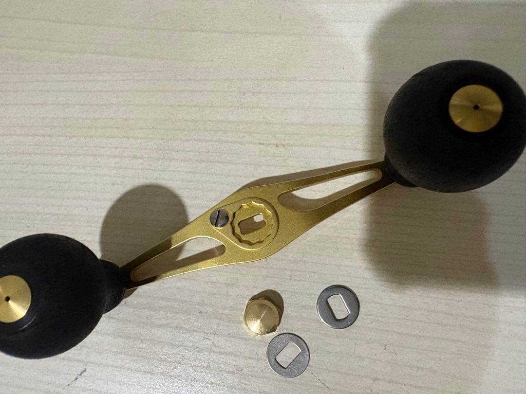 ★☆アベイル製 オフセットジュラルミンハンドル 96mm 超美品