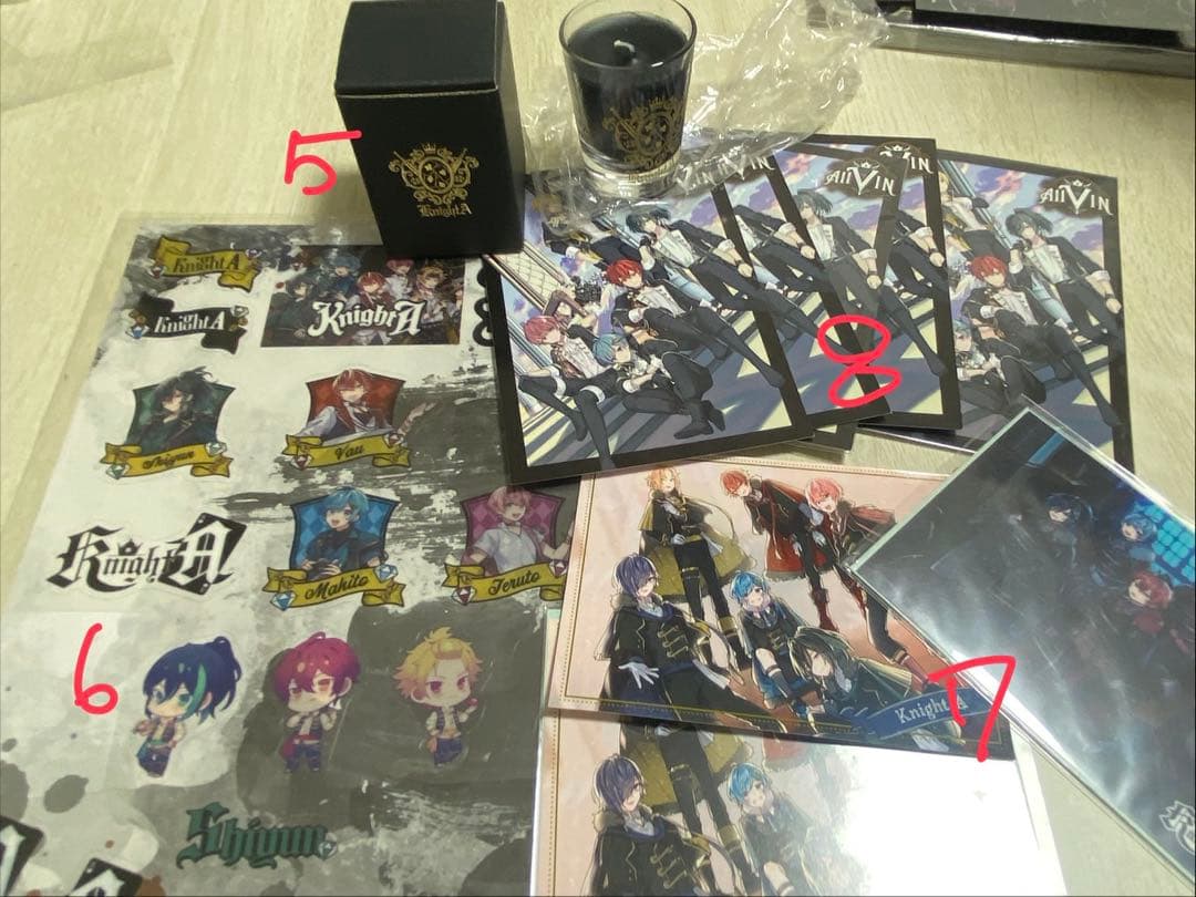 Knight A オフィシャルグッズセット