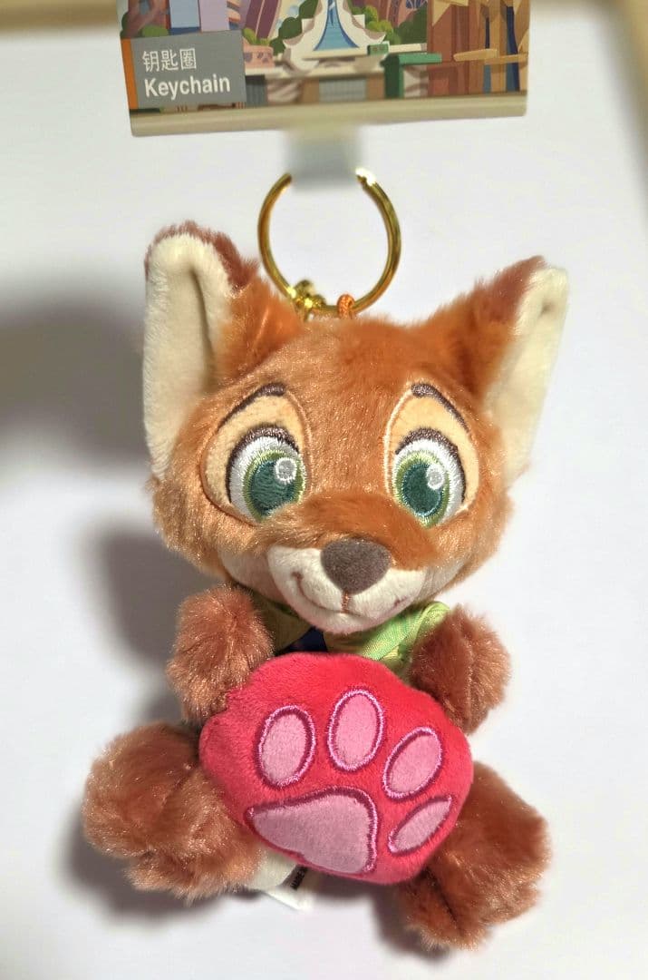 【2点】上海ディズニー ズートピア ニック ジュディ マスコットキーチェーン