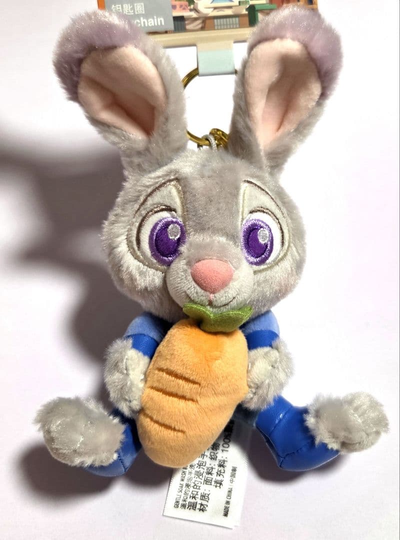 【2点】上海ディズニー ズートピア ニック ジュディ マスコットキーチェーン