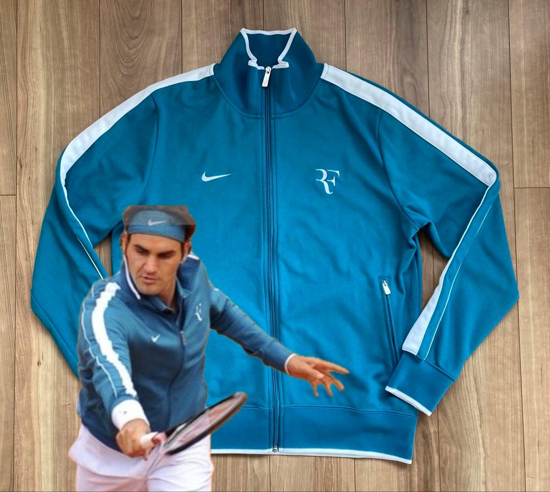 【海外モデル 希少！】フェデラー ナイキ 2010年全仏 n98 RFジャケット