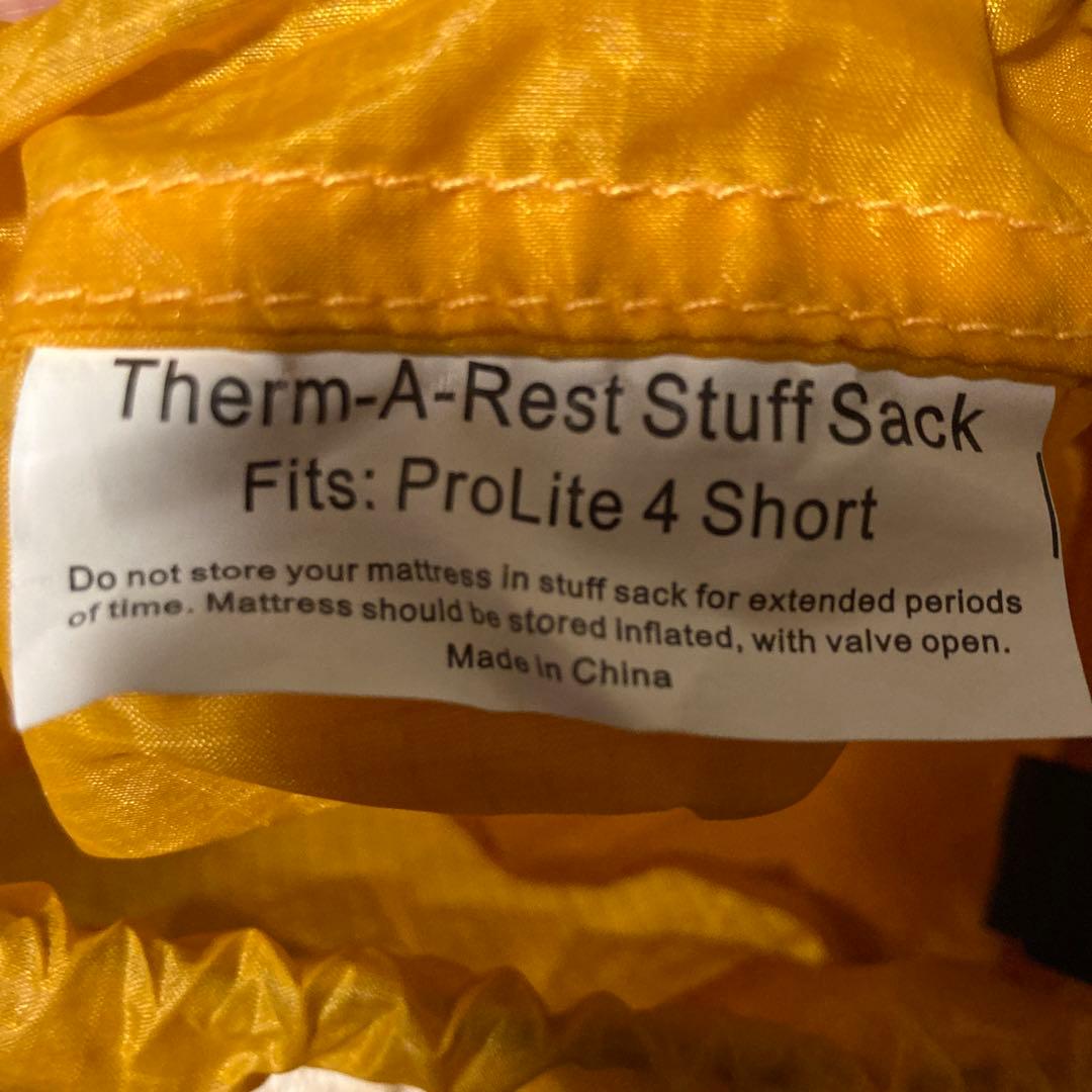 新品　Therm-a-Rest ProLite 3 S スリーピングマット