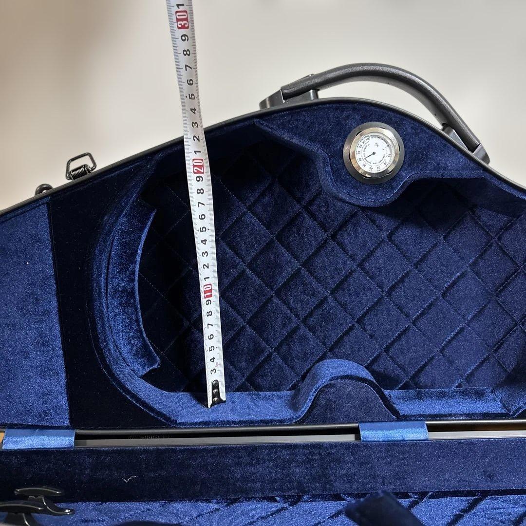 美品　PlayTech バイオリンケース 4/4サイズ　湿度計付