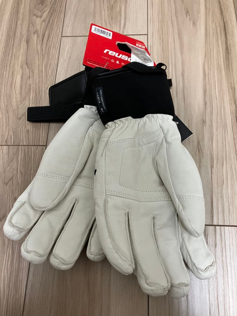 reusch スキーグローブ ホワイト