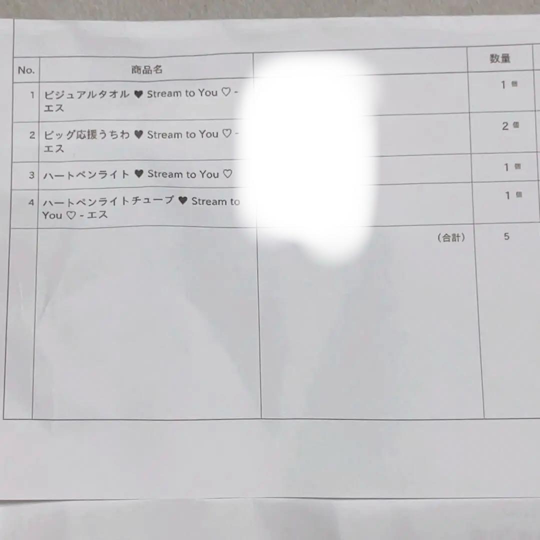 最終値下げ エス　デビューライブ　グッズ