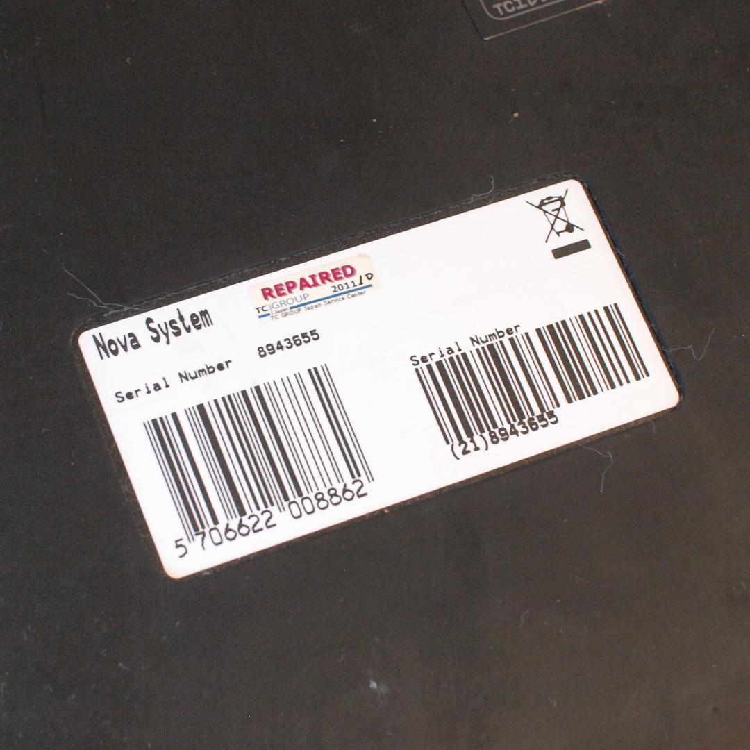 【送料込】TC ELECTRONIC　NOVA System　ギターエフェクター