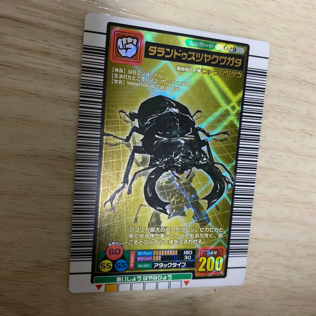 ムシキング　タランドゥスツヤクワガタ