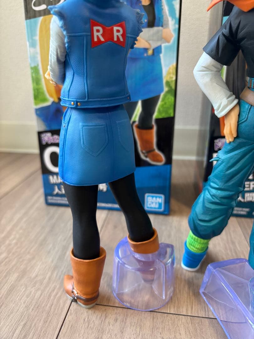 2体　17号　18号　一番くじ ドラゴンボール EX 人造人間の恐怖　セル編