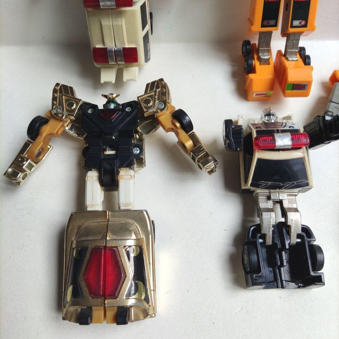マシンロボ他変形ミニカー 5体セット