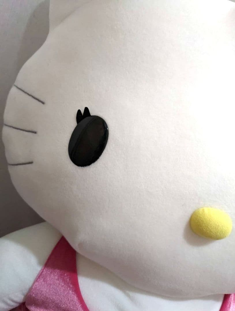 T*o様 【ハローキティ】 ぬいぐるみ 特大 ピンク ドレス トイ・プードル付き