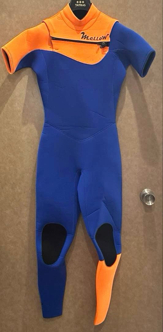 Mellow ウェットスーツ シーガル　青とオレンジ　レディースLーB