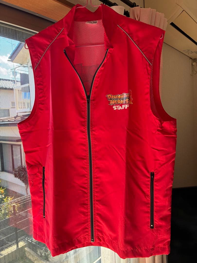 スーパードラゴンボールヒーローズ店員用STAFF大会スタッフユニフォームベスト
