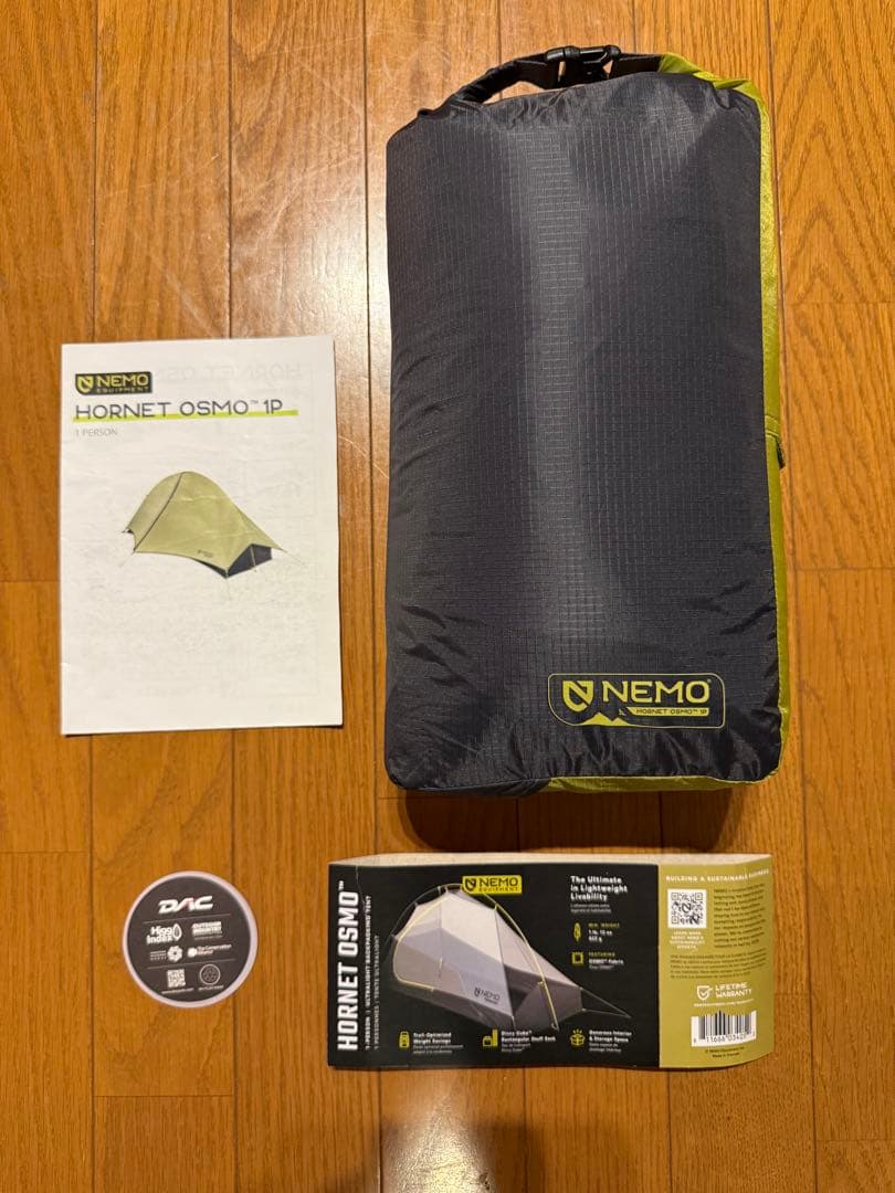 ニーモ　ホーネットオズモ1P 純正フットプリント付