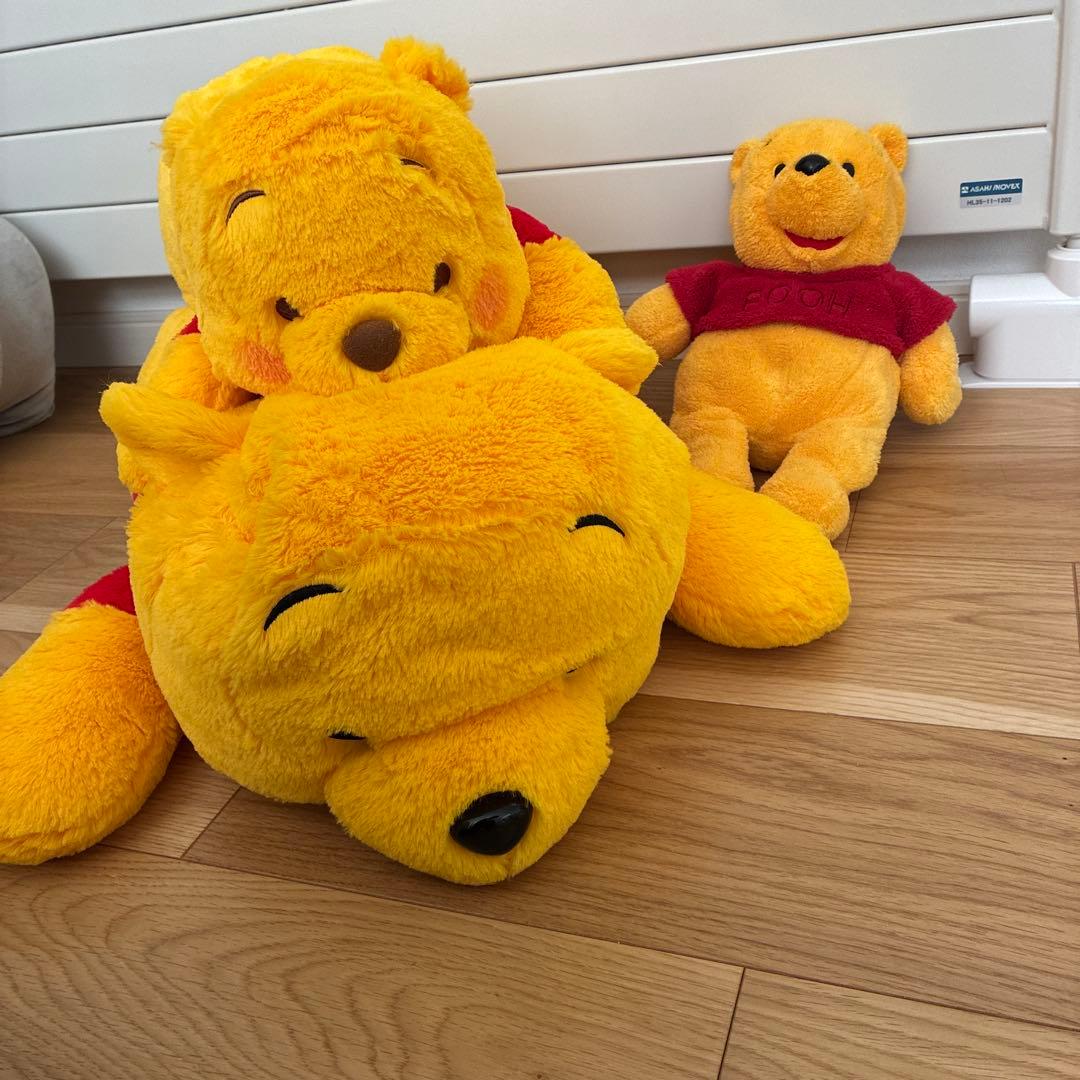 レア！くまのプーさん ぬいぐるみ7体セット