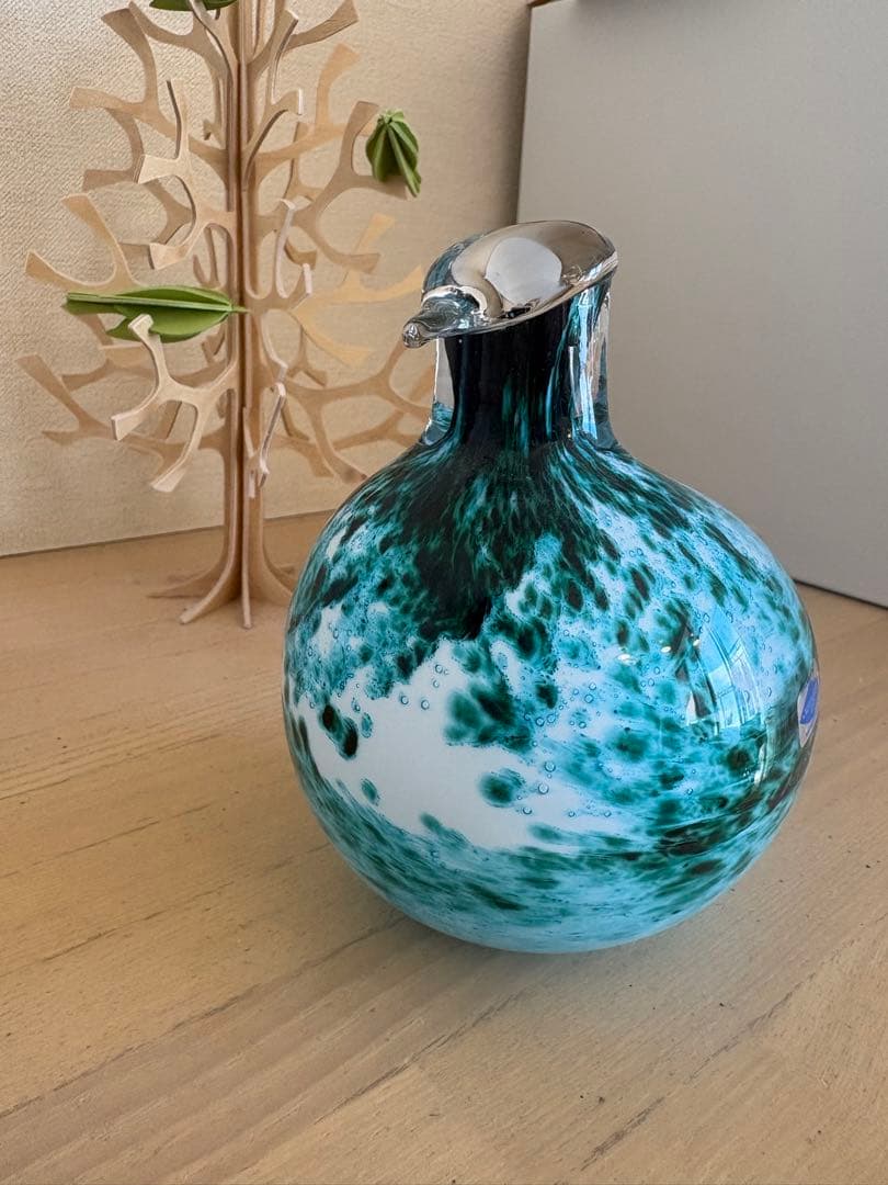 オイバ・トイッカ　OIVA TOIKKA 1983 Green bird バード