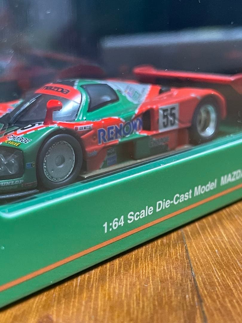 【最終値下げ】限定500個 京商　1/64マツダ 787B（ウェザリング仕様）