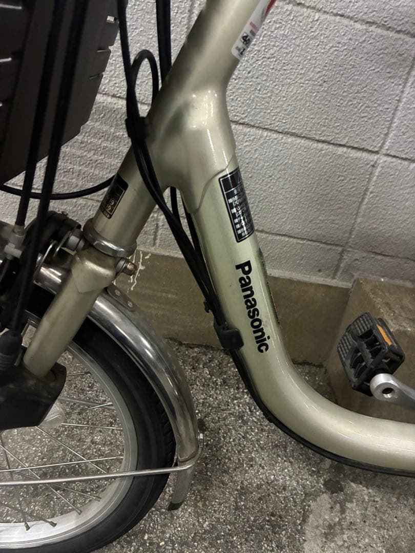 honey82　Panasonic 電動アシスト三輪車 メッシュカゴ付き