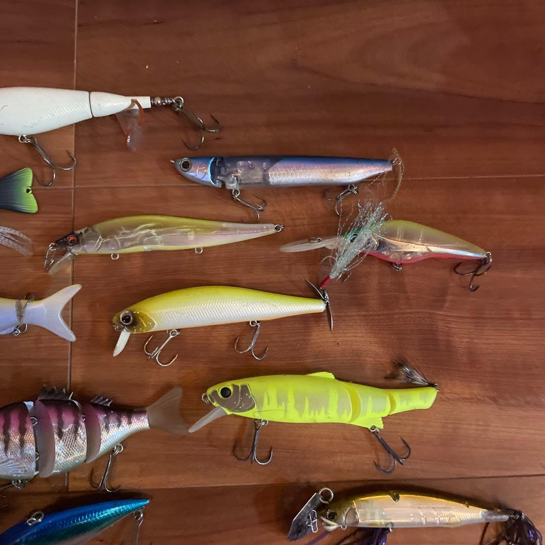 バス　 釣り引退　ソフトルアー　ハードルアー　ダイワ　バック　小物、等