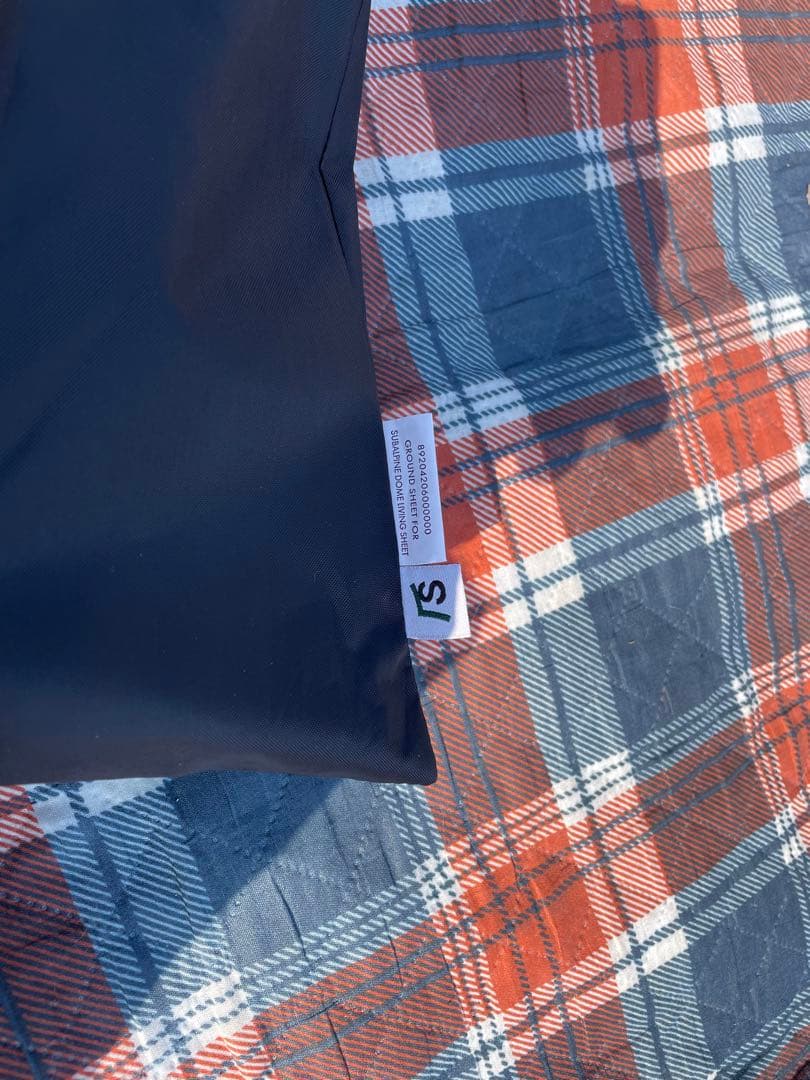 R*n様 サバティカル　サバルパインドーム　オプショングランドシート付