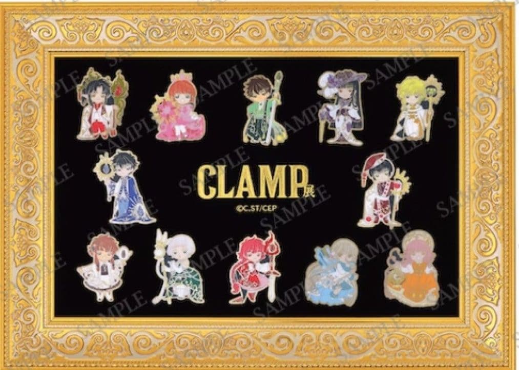 CLAMP展　未開封　ピンズセット
