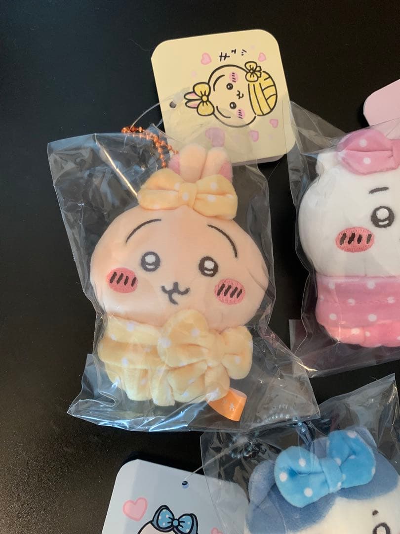 【正規品】ちいかわ★キュッ おくるみぷちミニマスコット ★3種セット