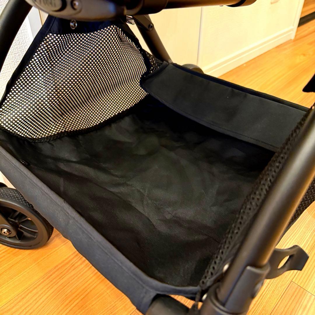 極美品 smooca ペットカート スムーカ レザー ブラウン 折畳