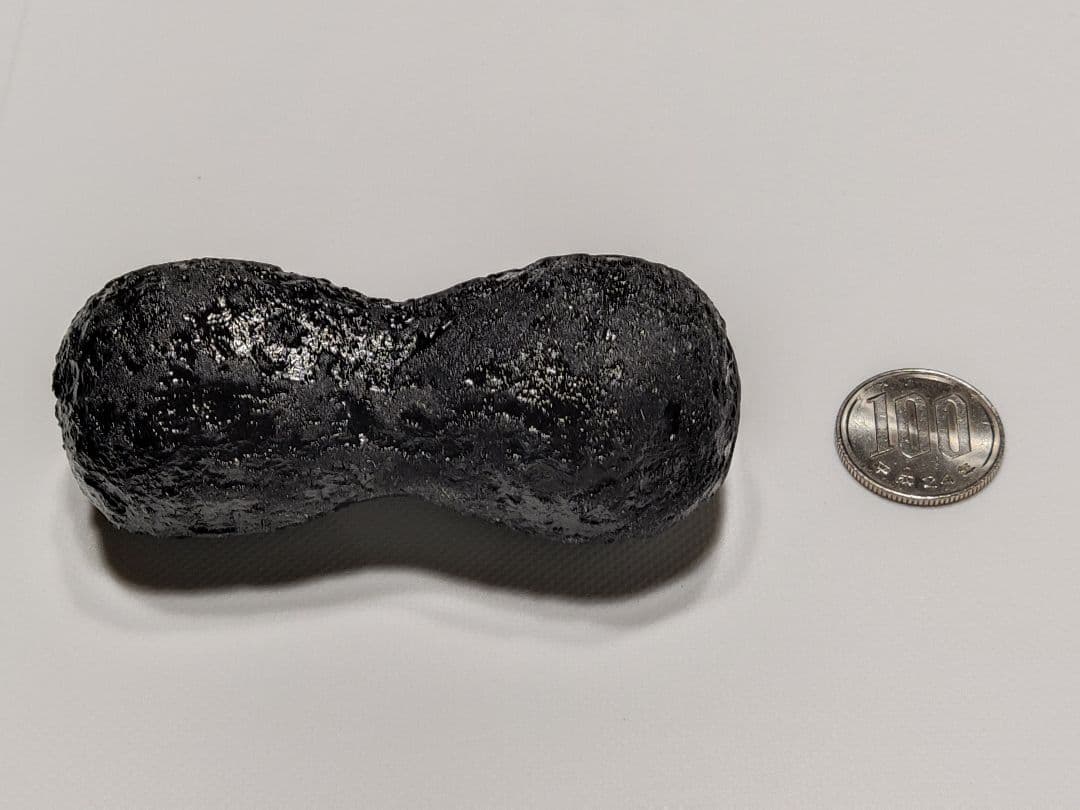 パワーストーン　天然ガラス　テクタイト　155g　No.95